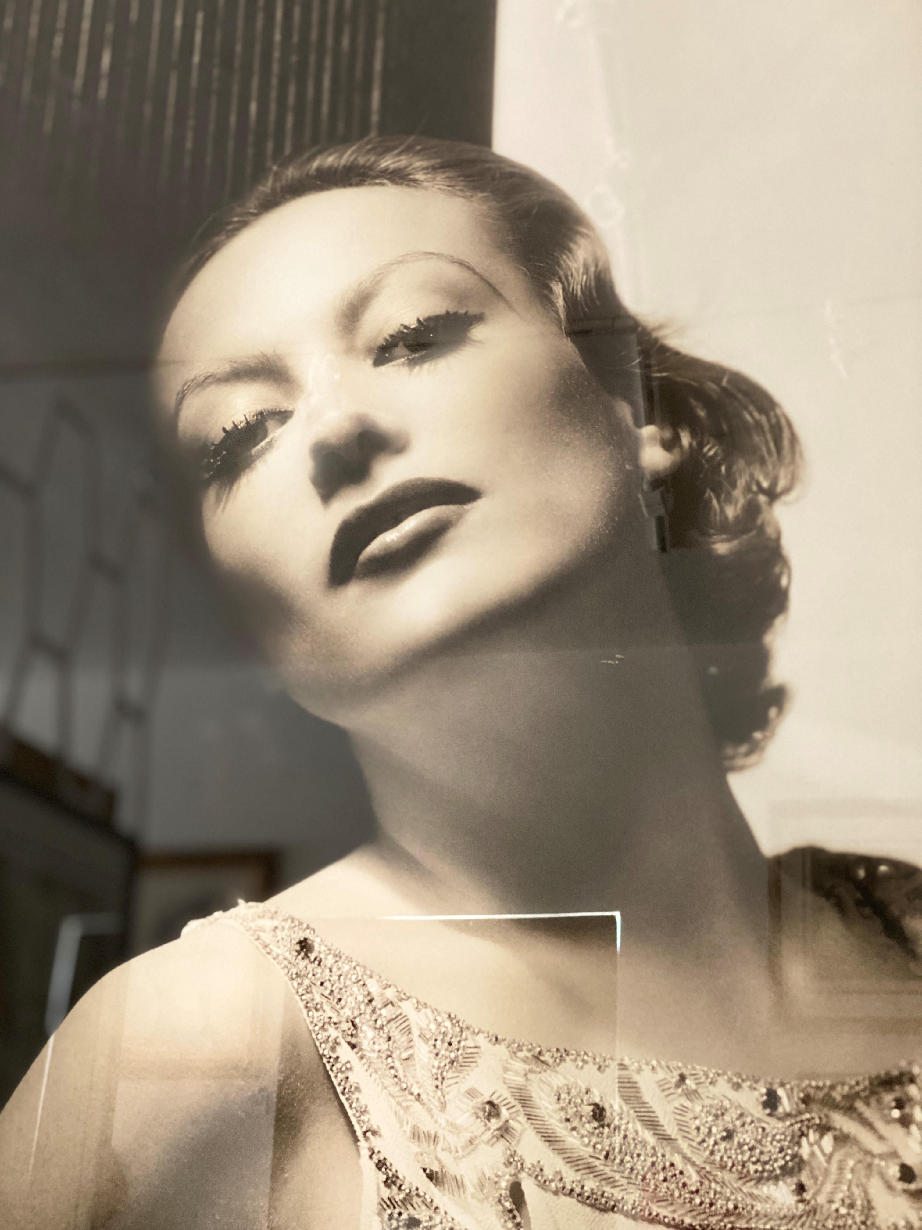 Art Deco George Hurrell Photograph of Joan Crawford
