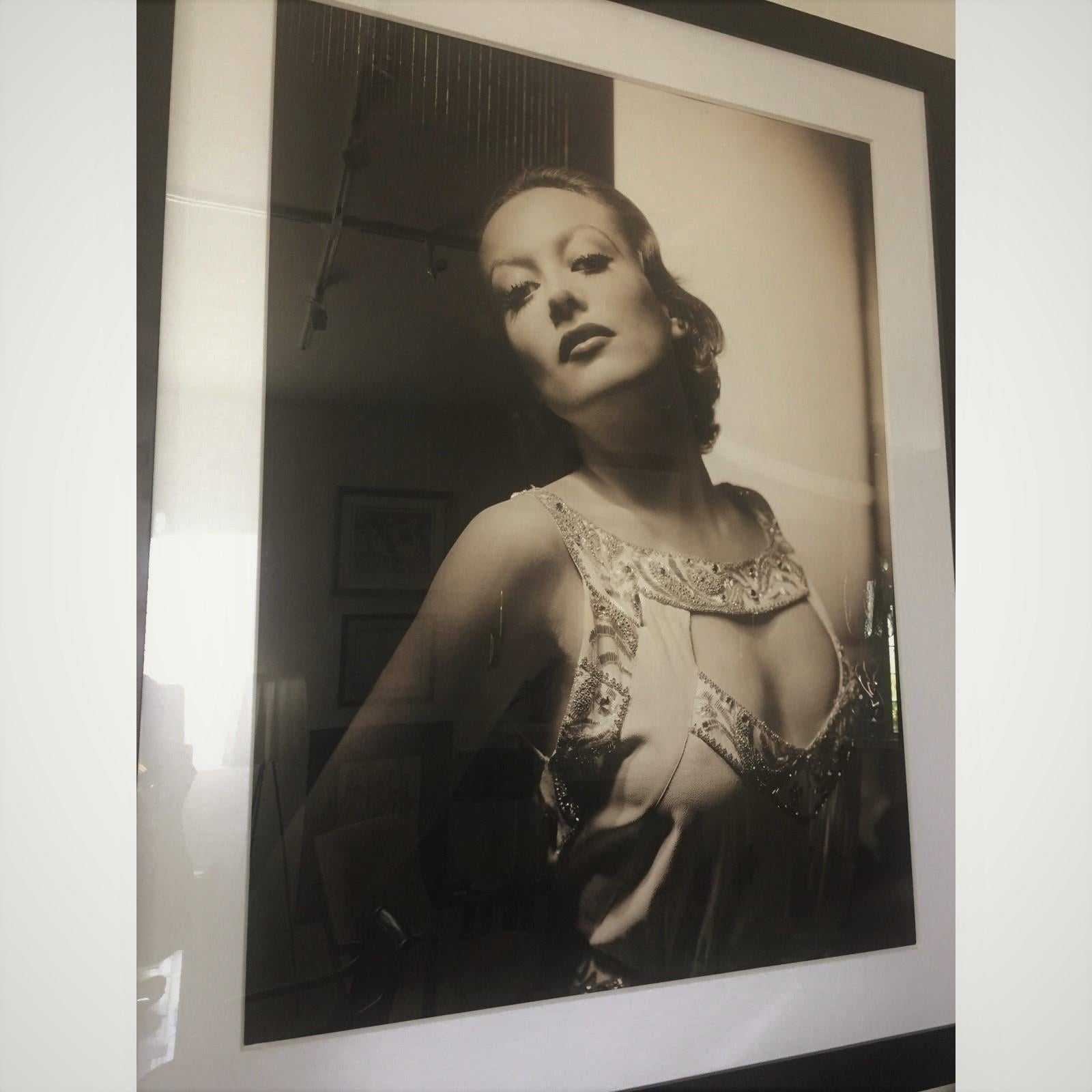 Hand-Crafted George Hurrell Photograph of Joan Crawford