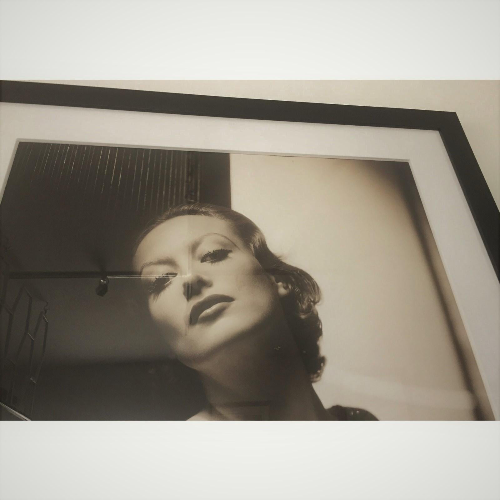 George Hurrell Photograph of Joan Crawford In Good Condition In West Palm Beach, FL