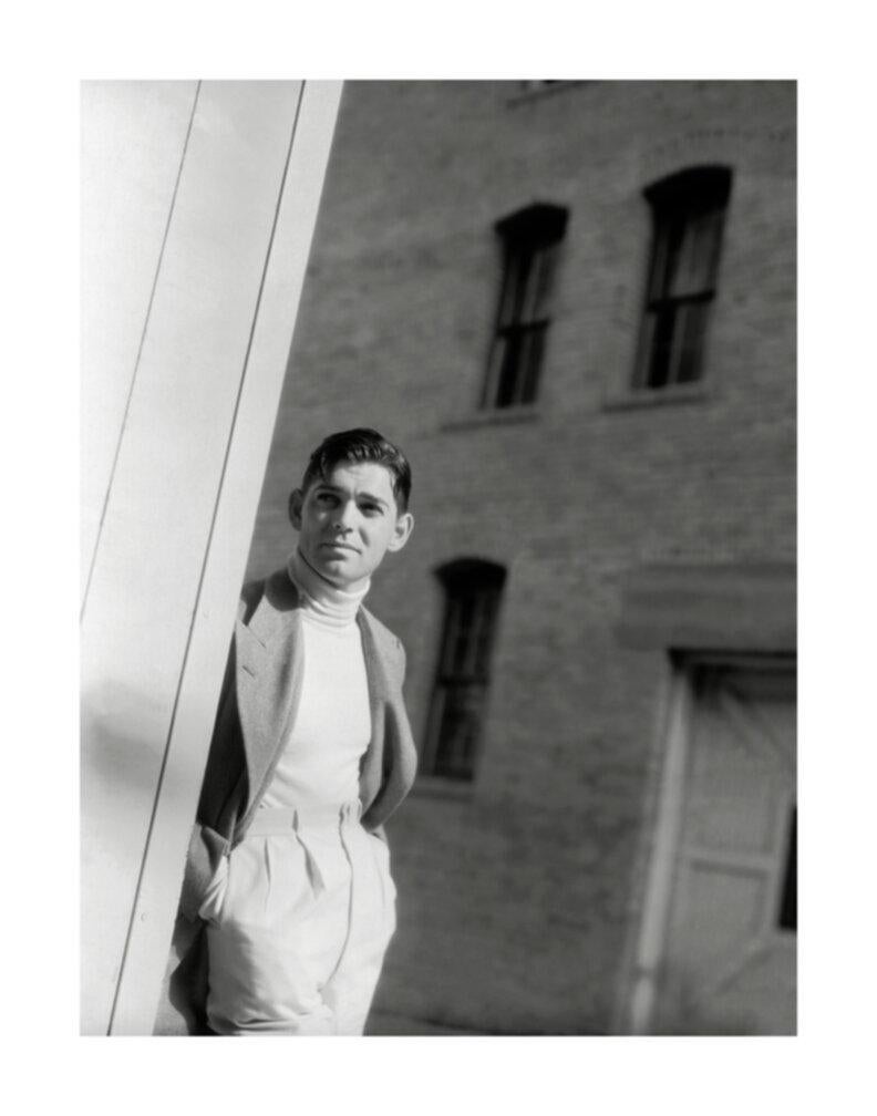Clark Gable Awesome Portrait Outdoors
