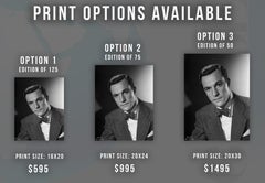Gene Kelly in Bowtie Fine Art Print