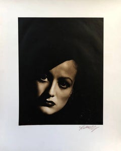 George Hurrell, "Joan Crawford, " rare vintage photograph