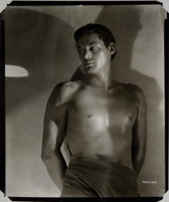 Original Schwarz-Weiß-Fotografie von Johnny Weissmuller