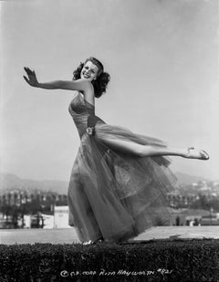 Vintage Rita Hayworth Dancing in Gown