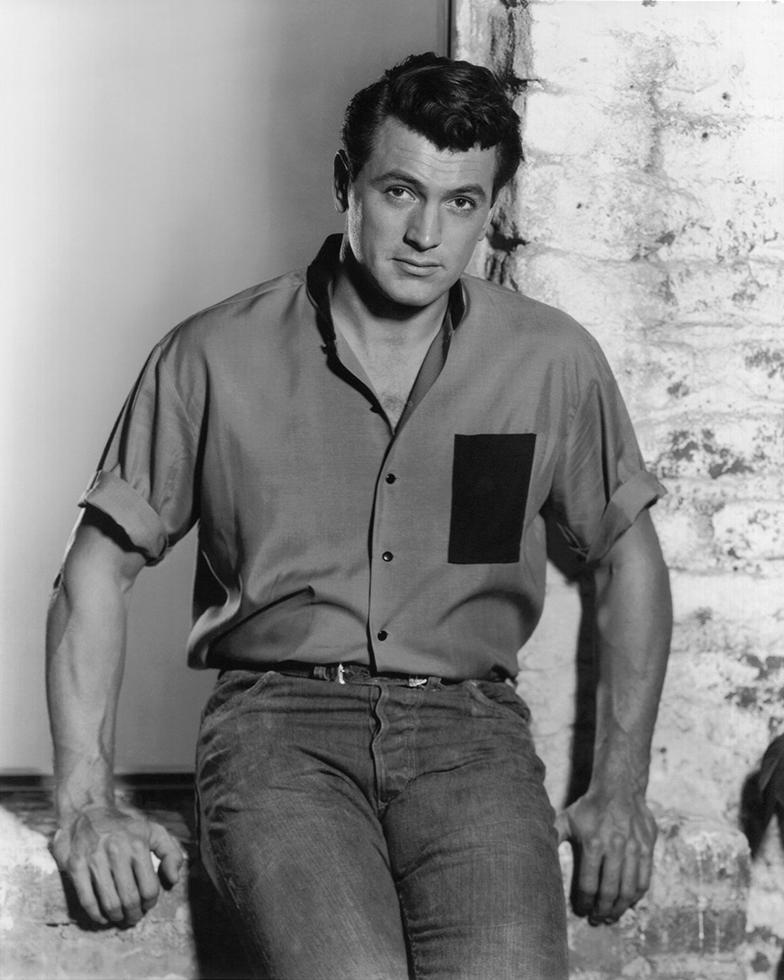 George Hurrell Portrait Photograph - Rock Hudson