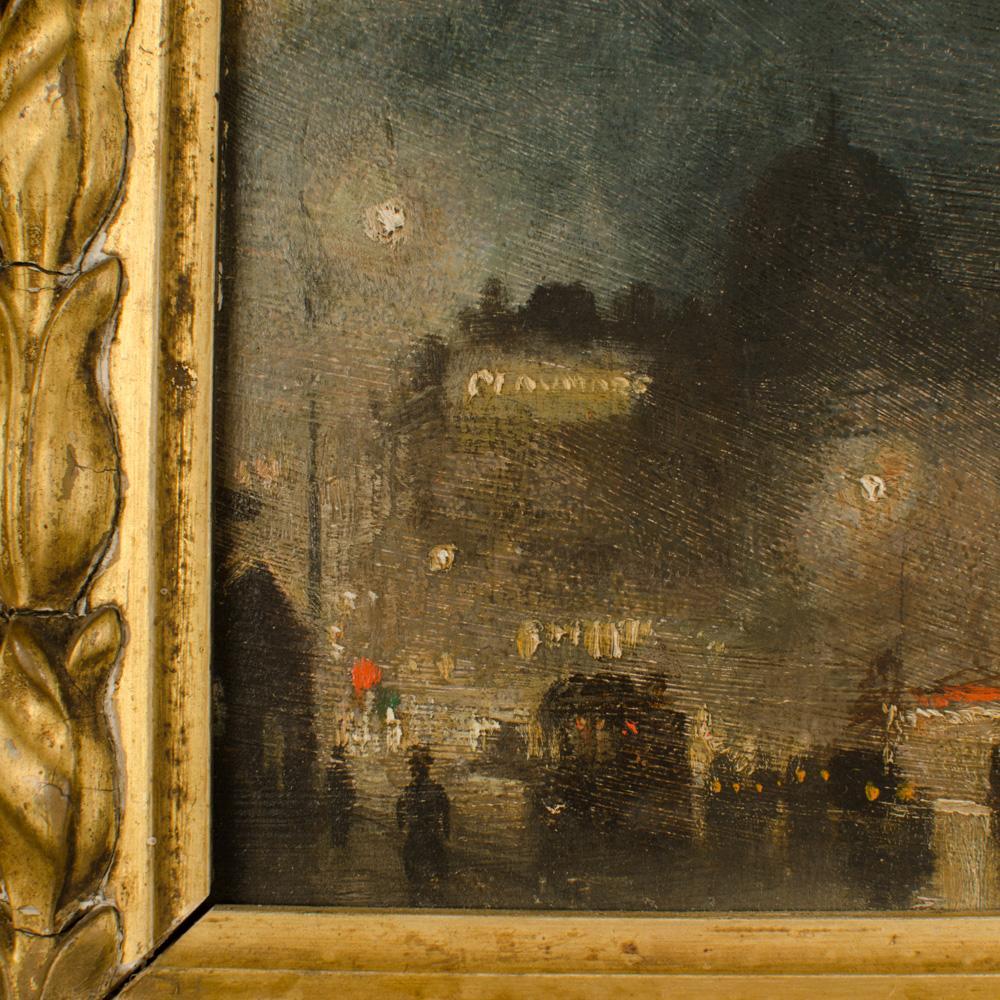 George Hyde Pownall (British/Australian, 1876 - 1932) The Gaiety Theatre Oil Pai 4