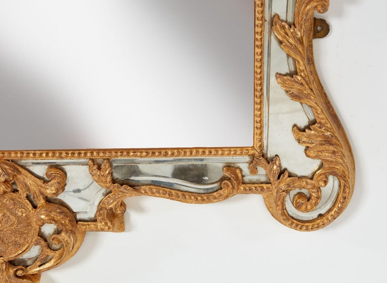 George I Border Glass Mirror For Sale at 1stDibs
