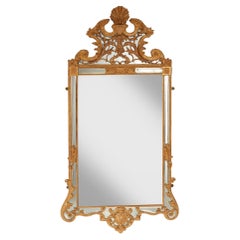 George I Border Glass Mirror