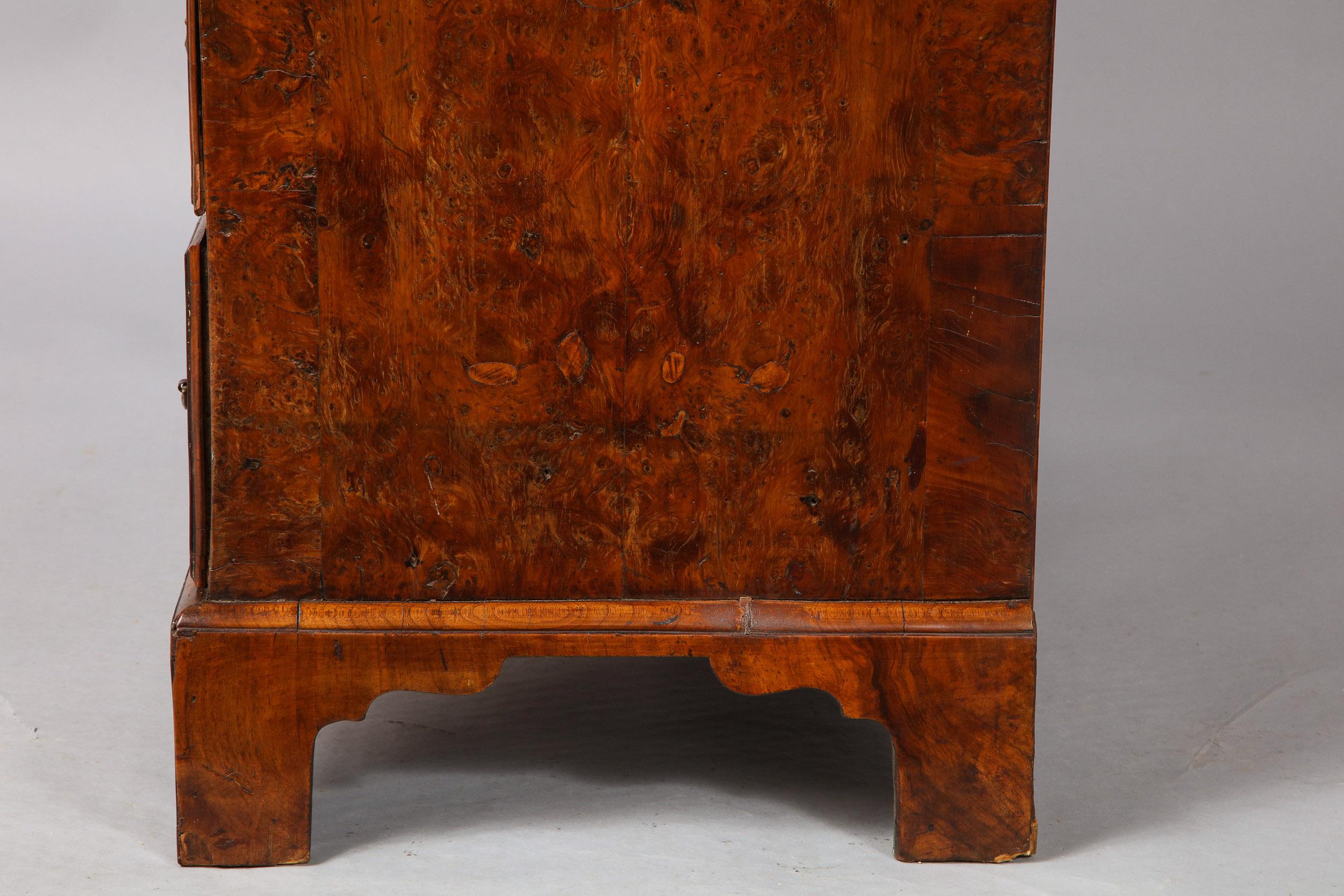 George I Burl Yewtree Dressing Chest 12