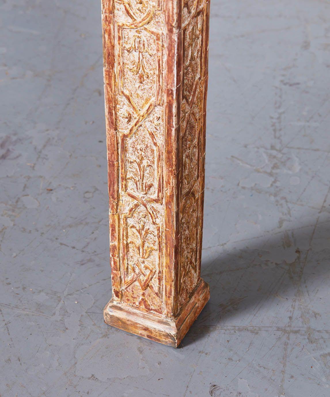 Early 18th Century George I Gilt and Gesso Marble Top Table For Sale