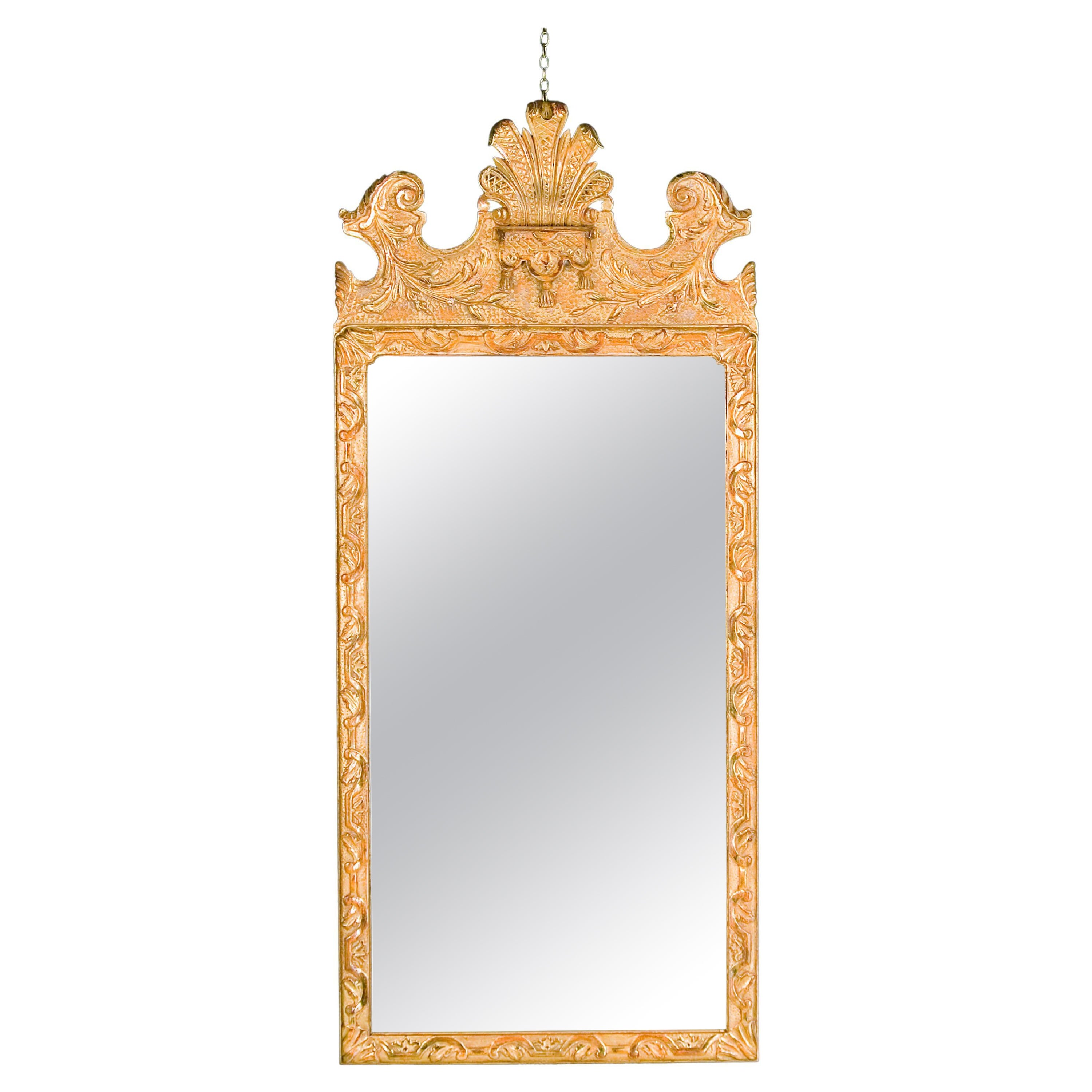 George I Gilt Gesso Mirror