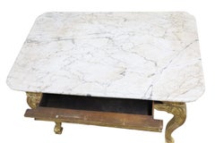 Table console en bois doré George I