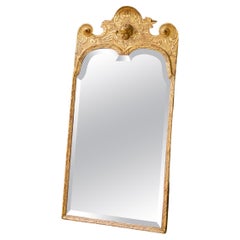 George I Giltwood Mirror in the Manner of John Belchier