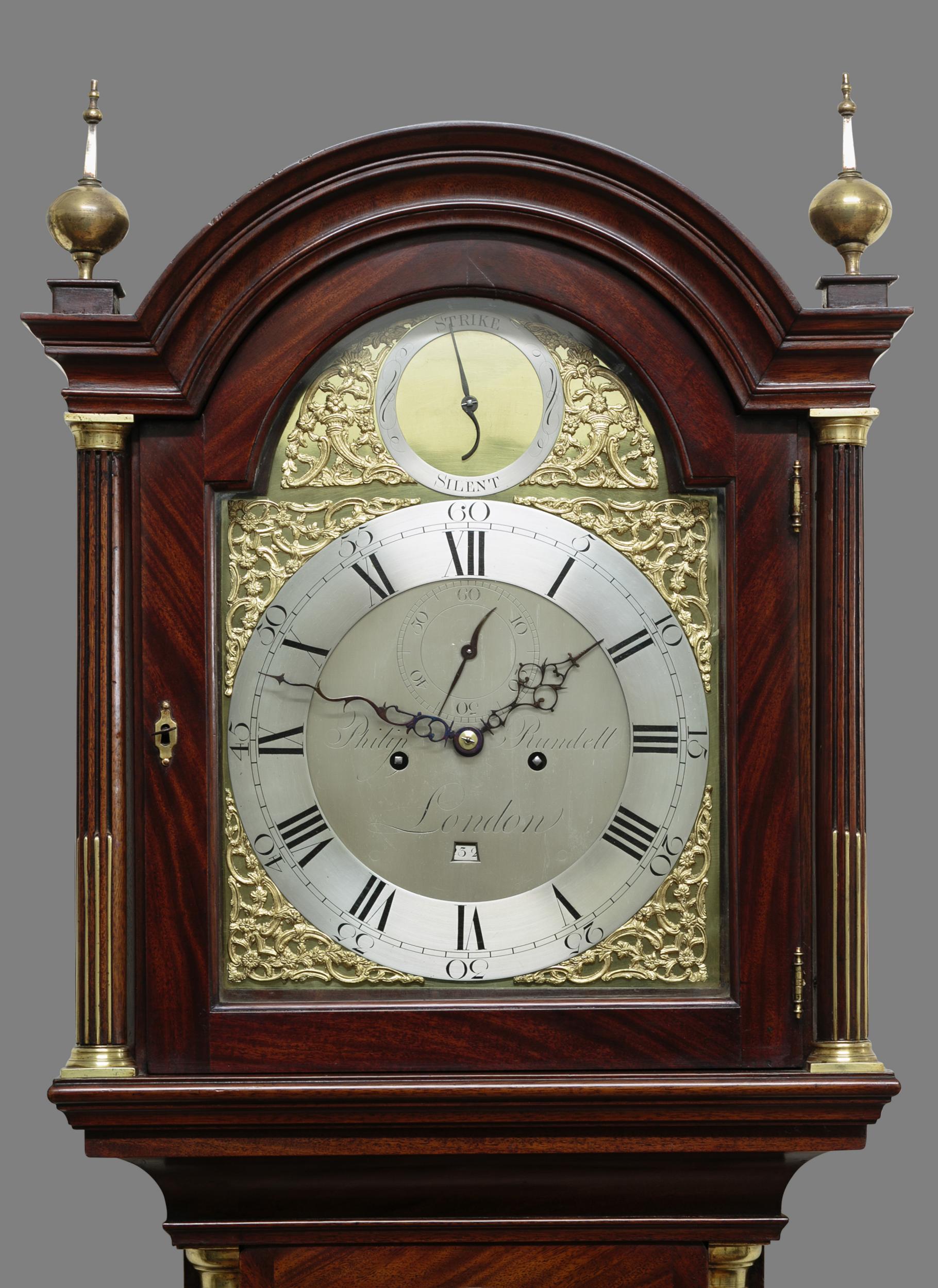 Georgian George I Longcase Clock by William Holloway, London For Sale