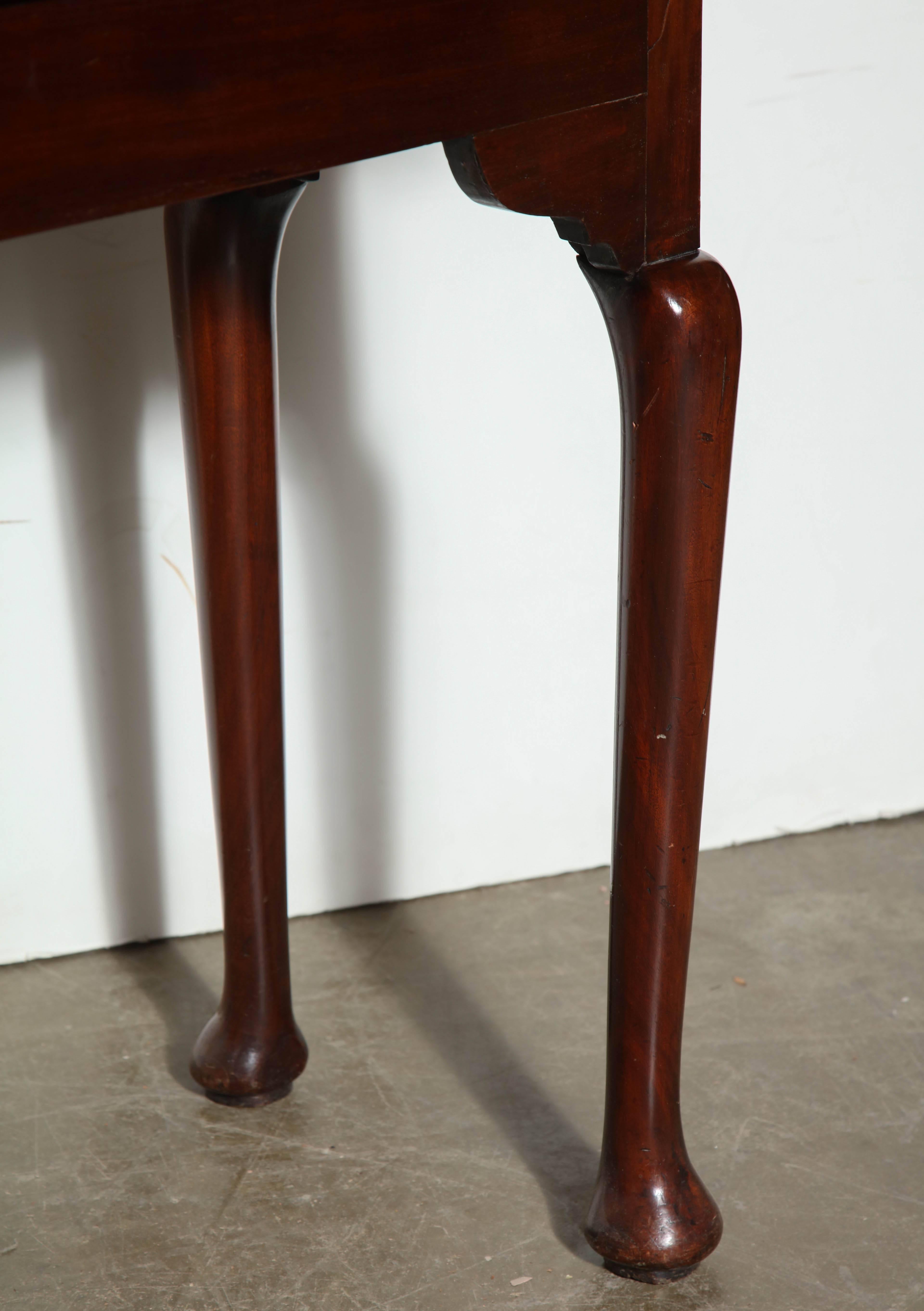 18th Century and Earlier George I Mahogany Game Table