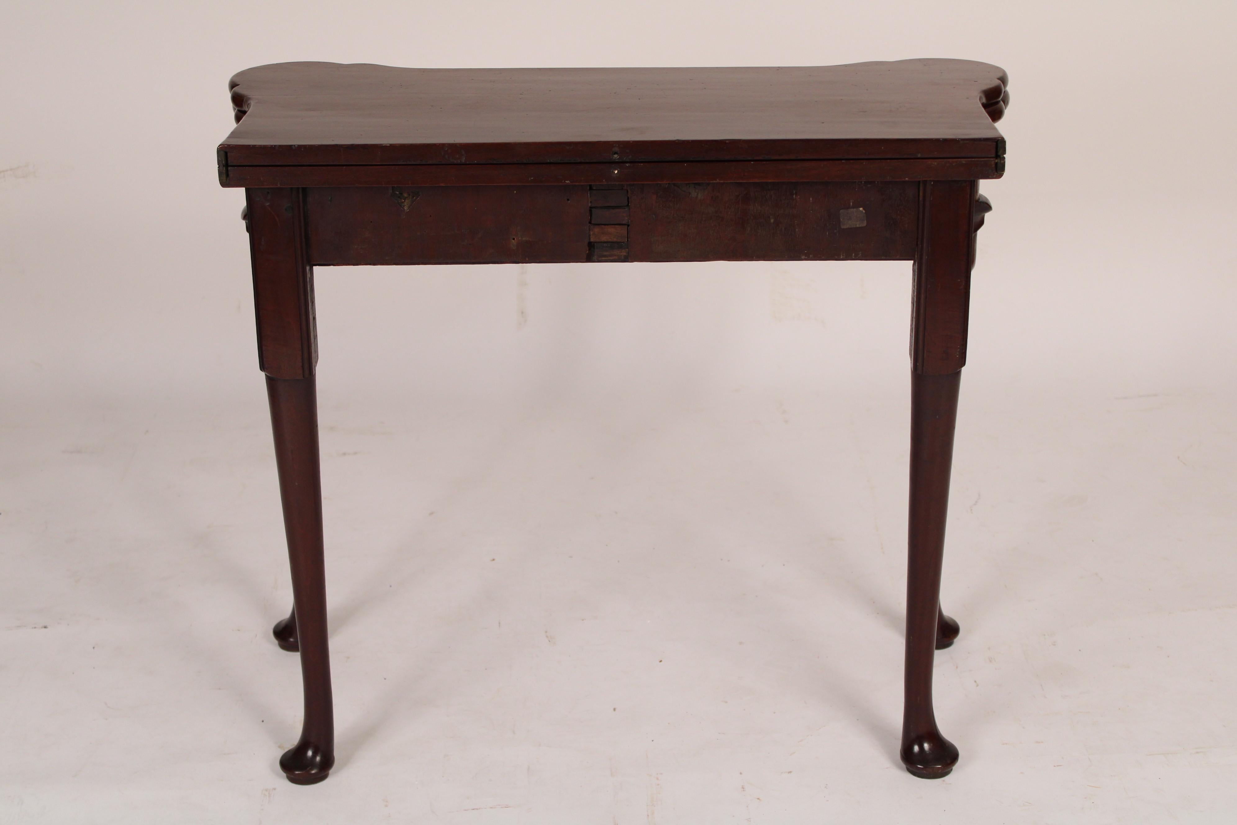 George I Mahogany Games Table For Sale 7
