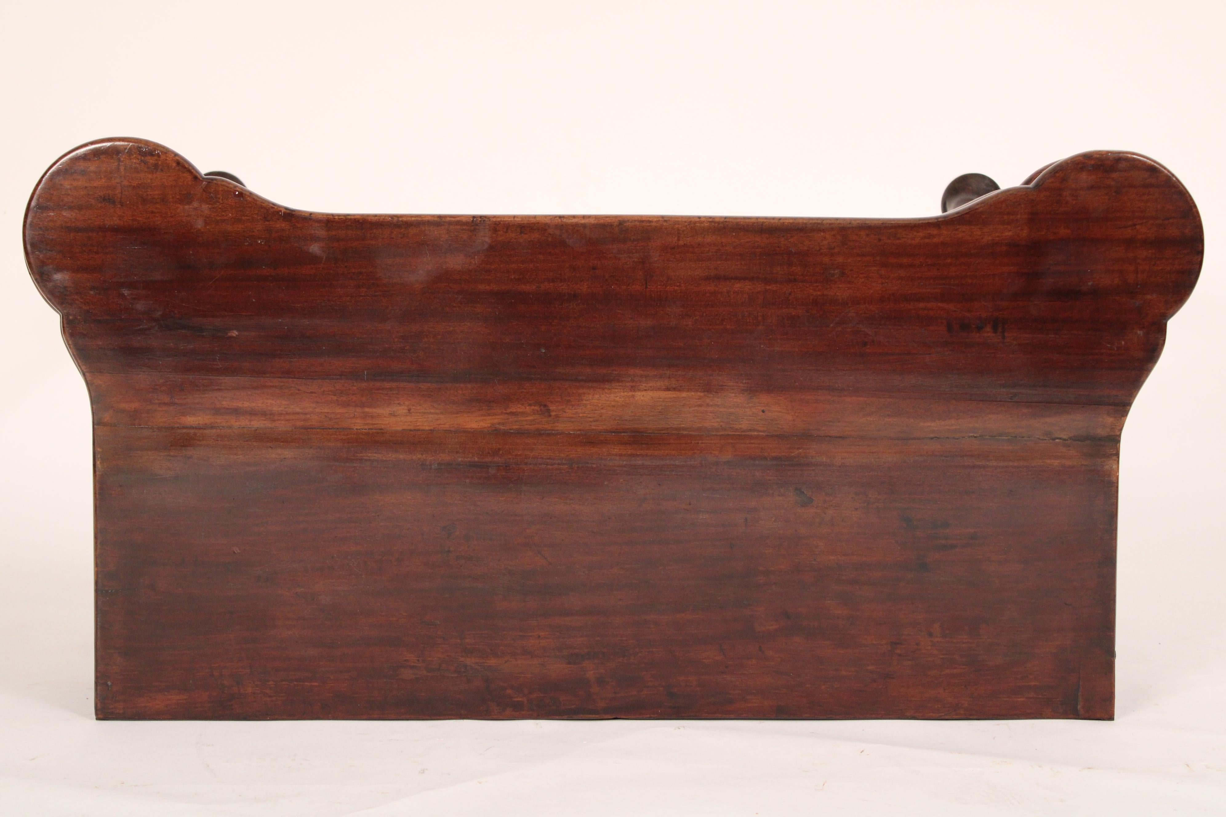George I Mahogany Games Table with Concertina Action 1