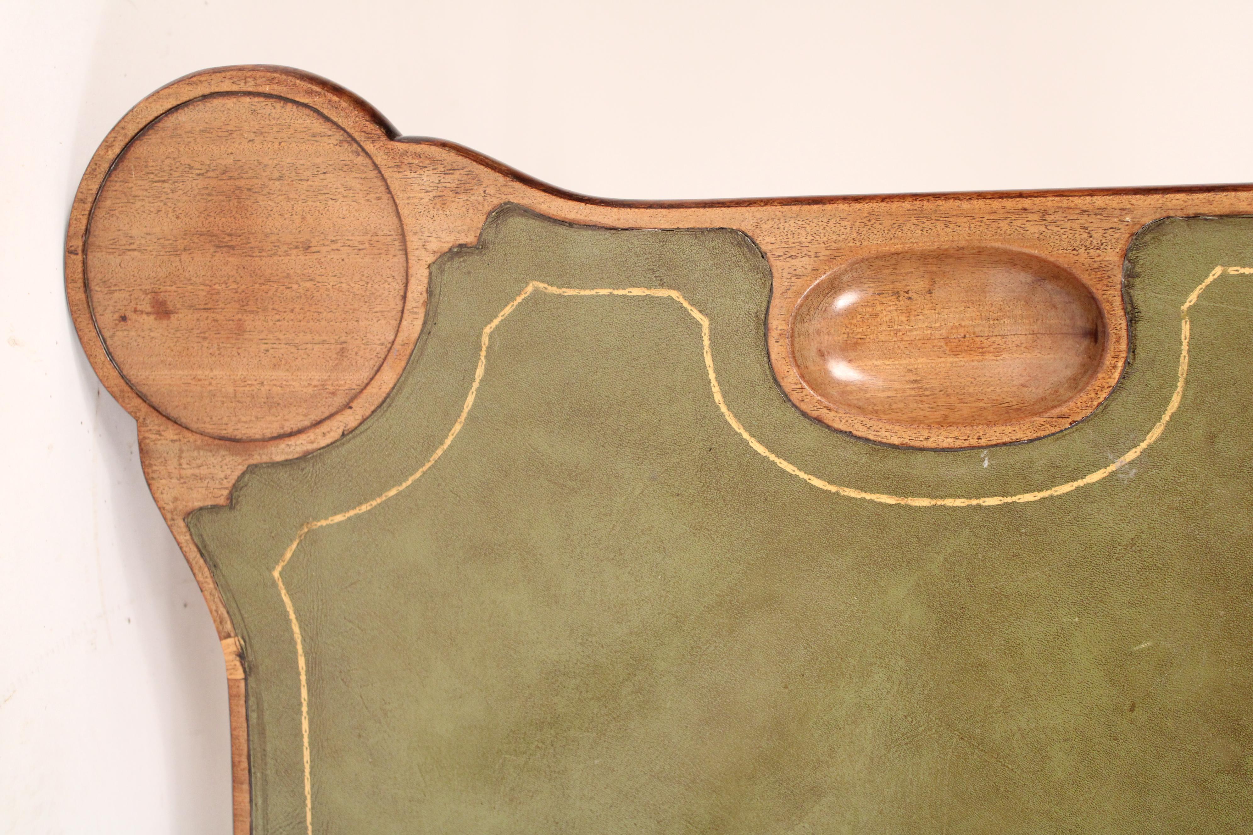 George I Mahogany Games Table with Concertina Action 3
