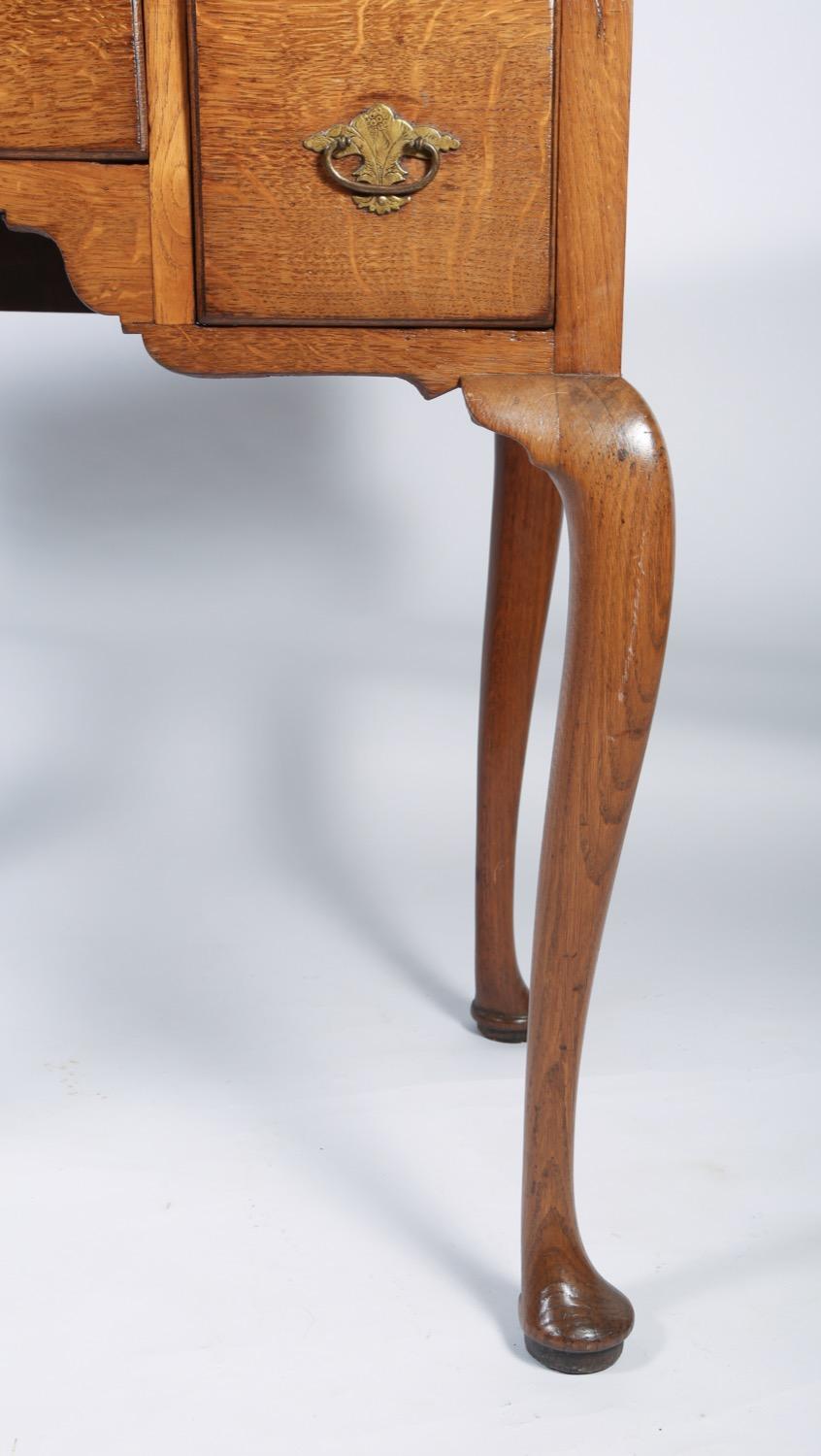 George I Oak Three-Drawer Table (Eichenholz)