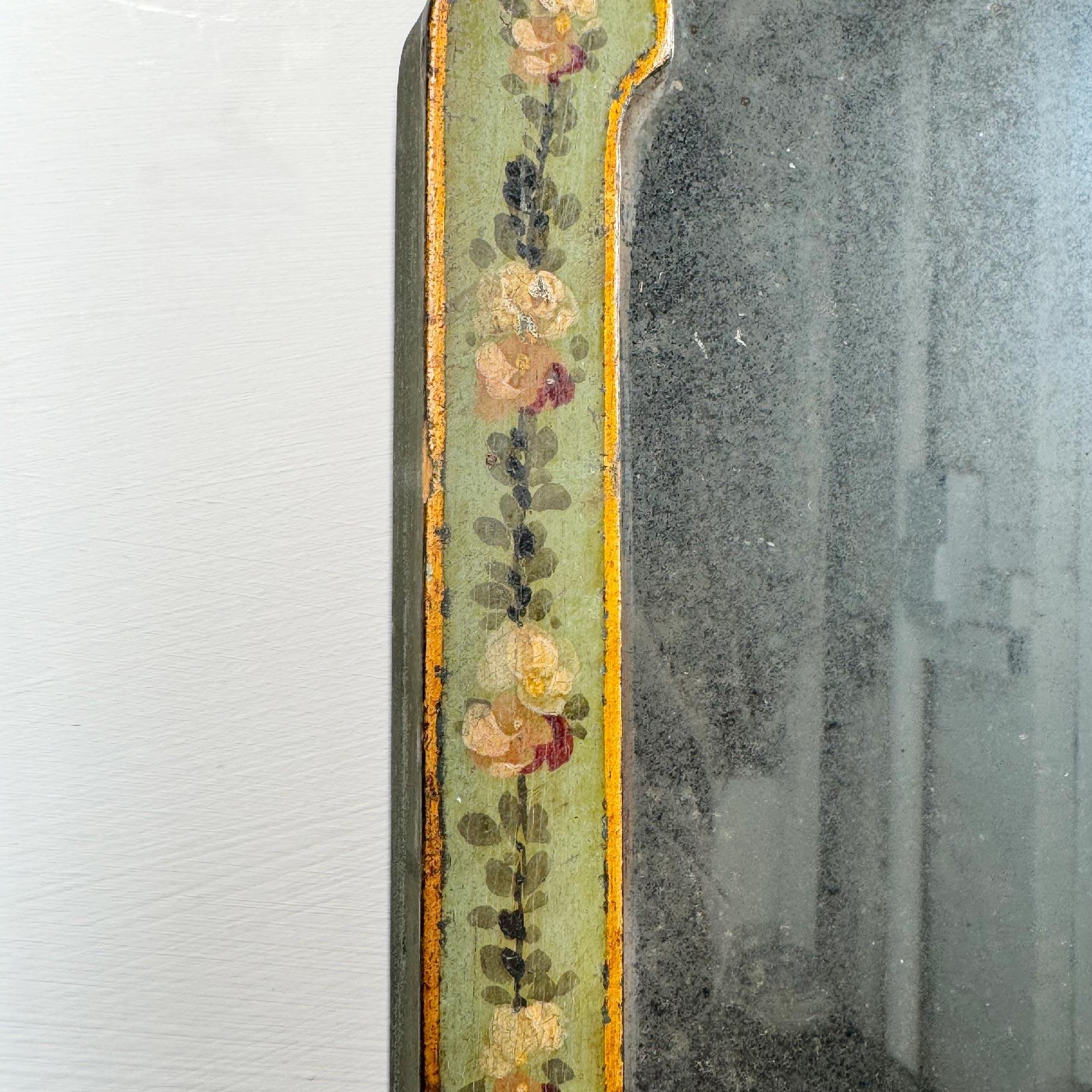 Miroir peint et doré George I en vente 4