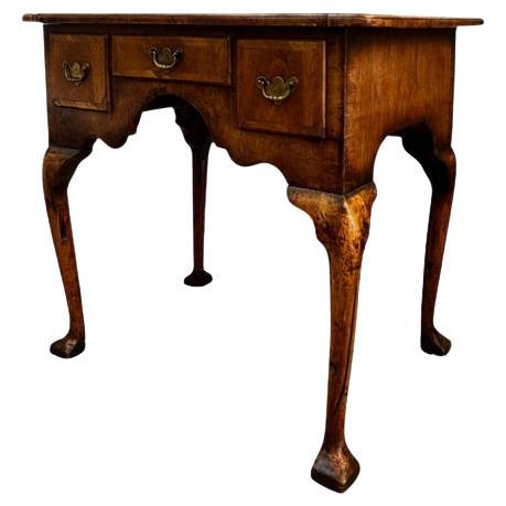 George I-Period Walnut Lowboy