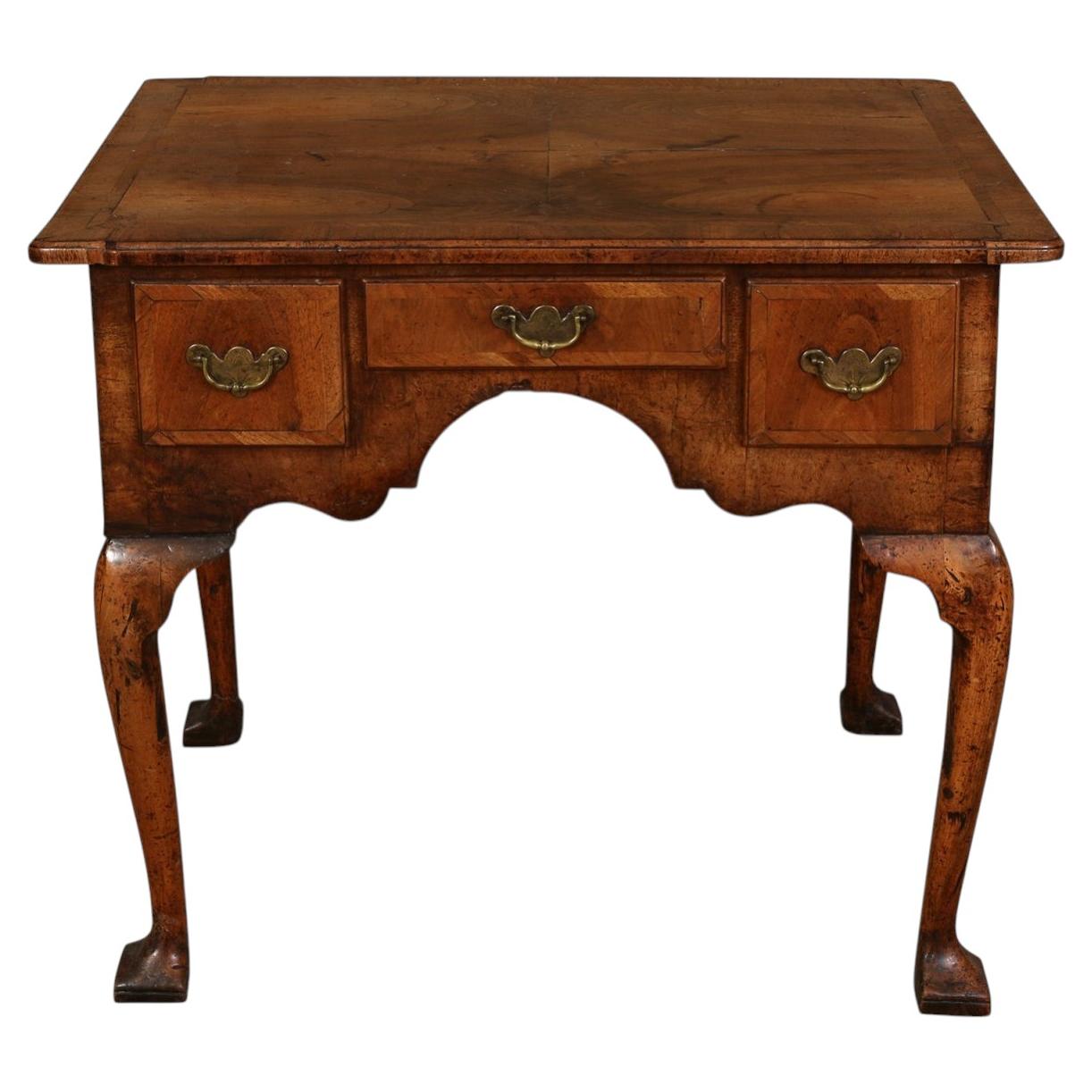 George I-Period Walnut Lowboy