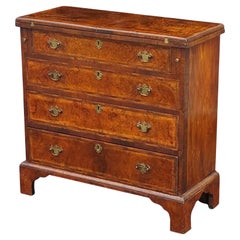 George I Style Walnut Bachelors Chest