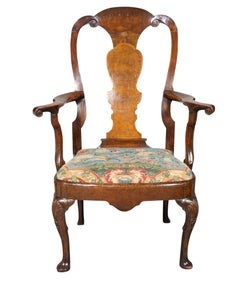 George I Walnut Armchair