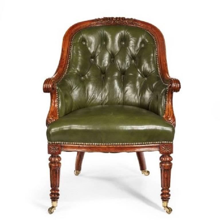 English George I Walnut Armchair