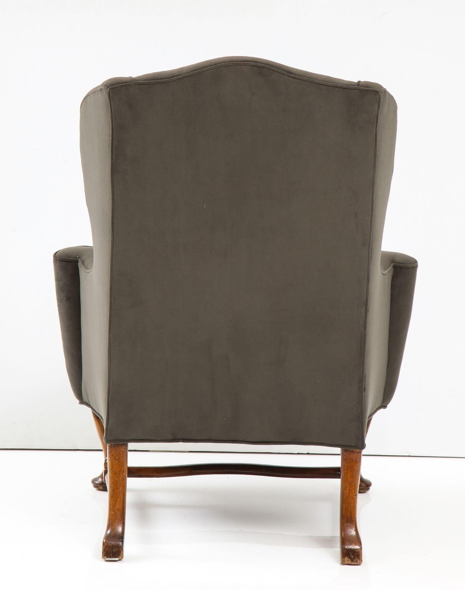 George I Wing Armchair For Sale 6