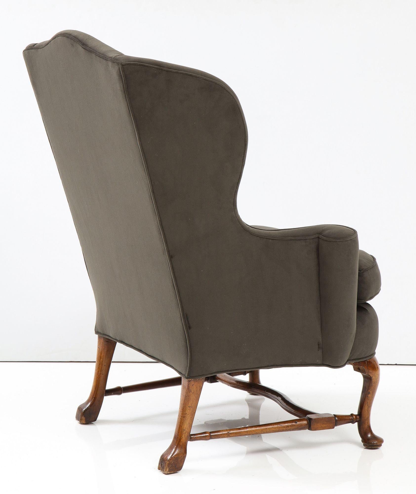George I Wing Armchair For Sale 7