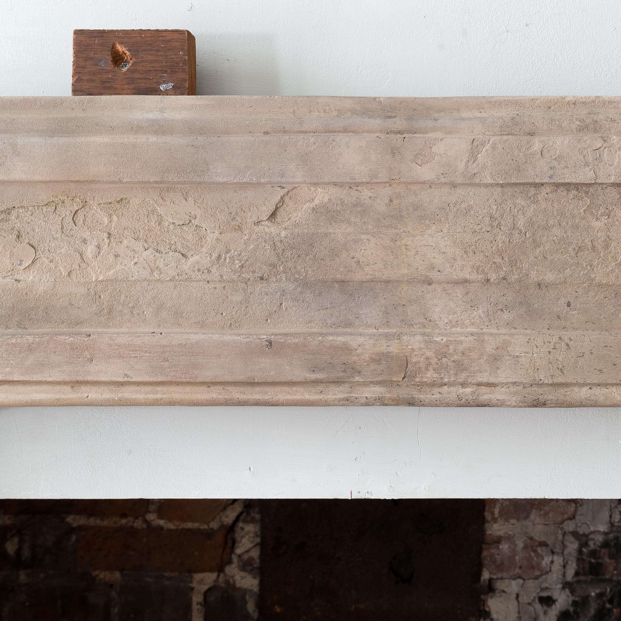 Carved George I Yorkstone Fire Surround