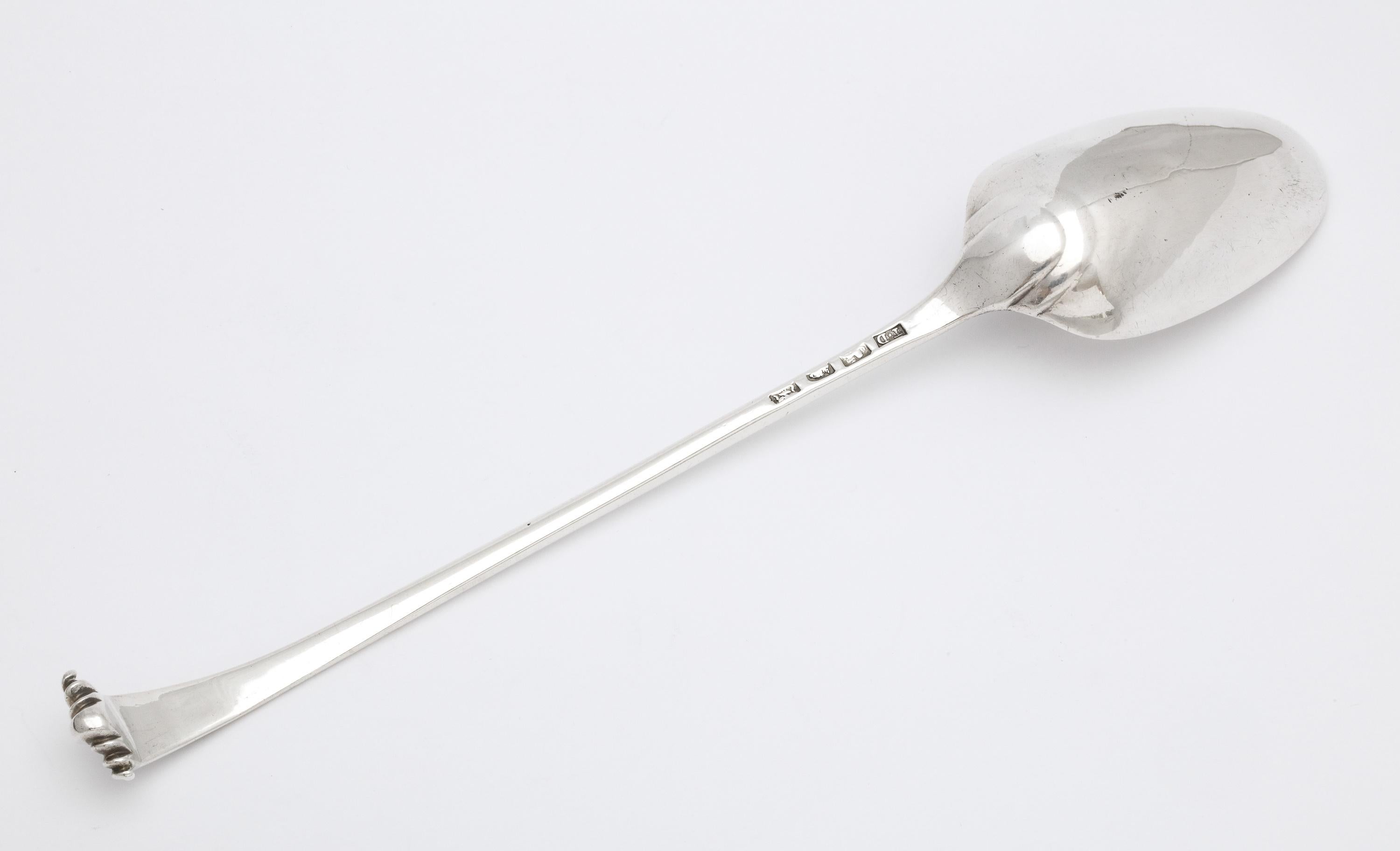 George II, 1742 Sterling Silver Onslow Pattern Stuffing Spoon 2