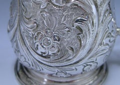 George II Antique Silver Tankard by Thomas Parr, London, 1748
