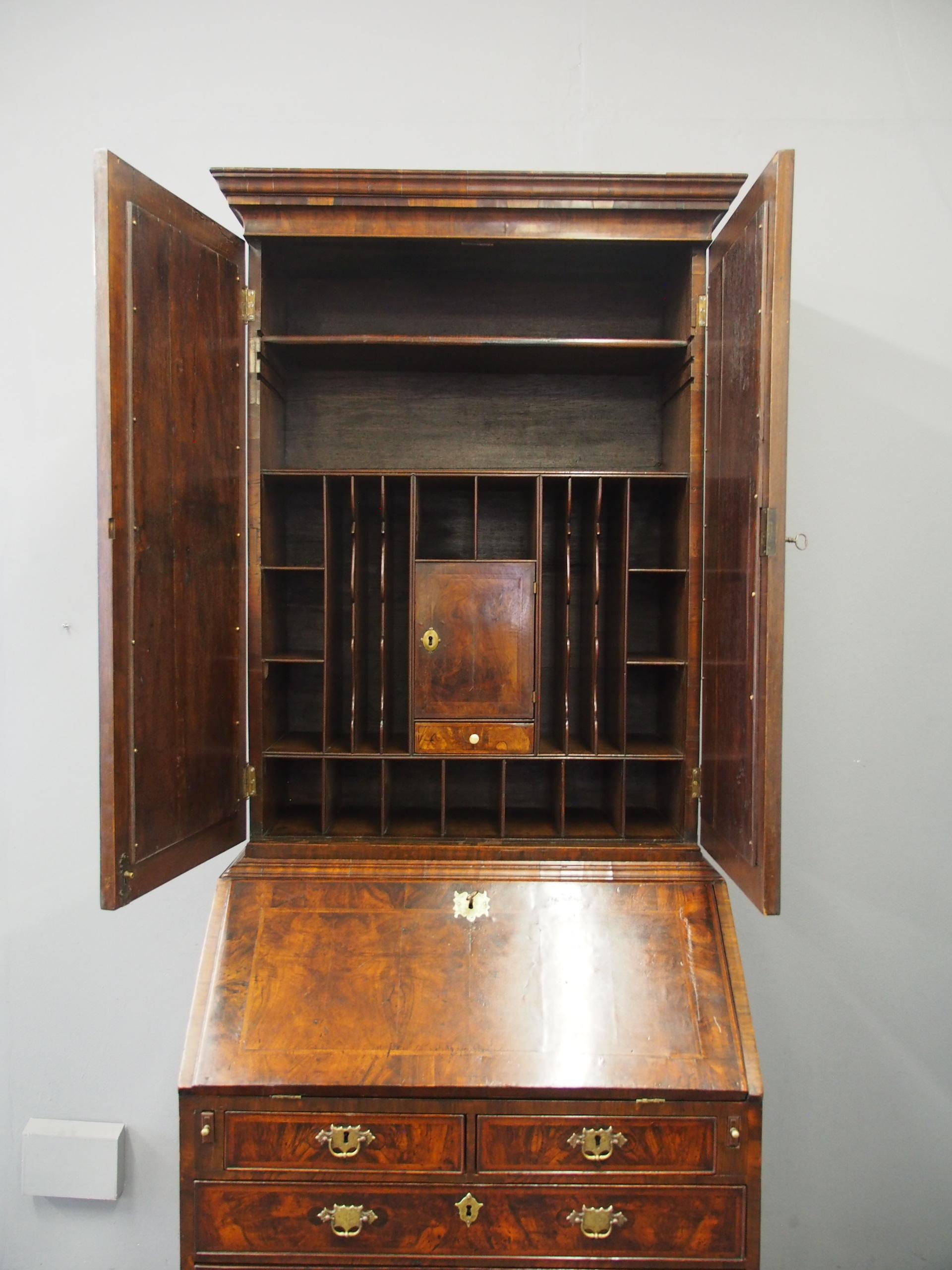 George II Bureau Cabinet For Sale 4