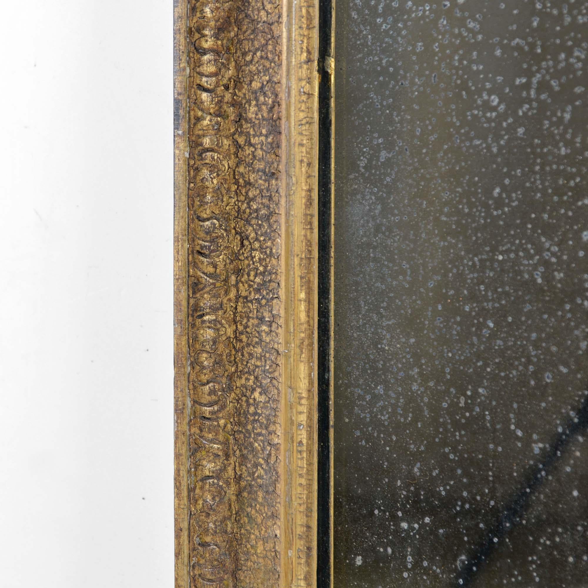 George II carved giltwood mirror For Sale 4
