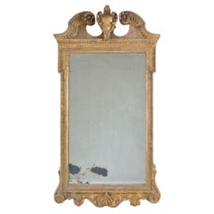 George II carved giltwood mirror