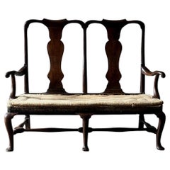 Canapé à dossier de chaise George II
