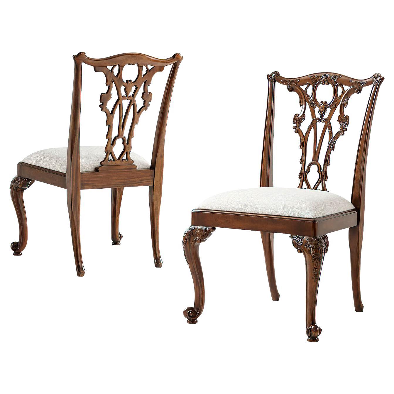 George II Chippendale Style Dining Chair