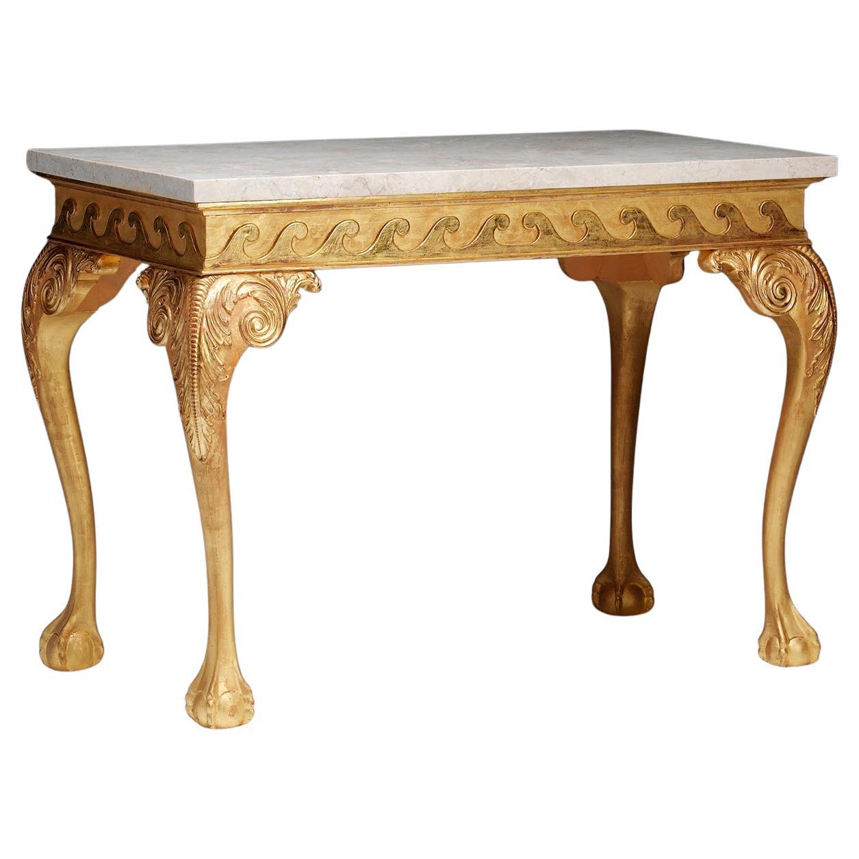 George II Claw Foot Side Table For Sale