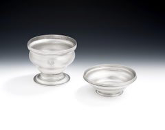 Combination-Zuckerschale/Schalentablett aus der George-II-Periode, hergestellt in London von Samuel Taylor