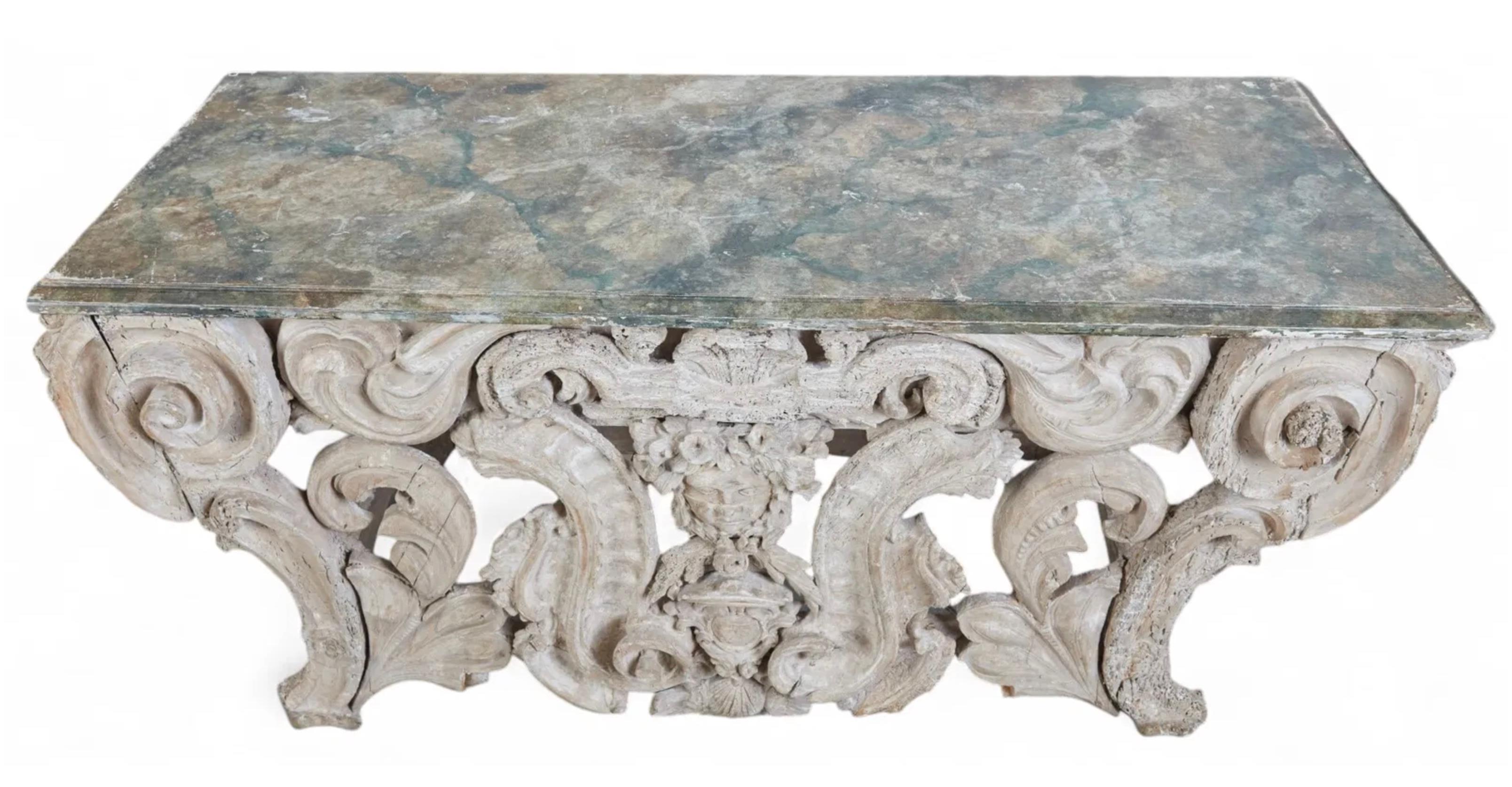 European George II Console Table For Sale