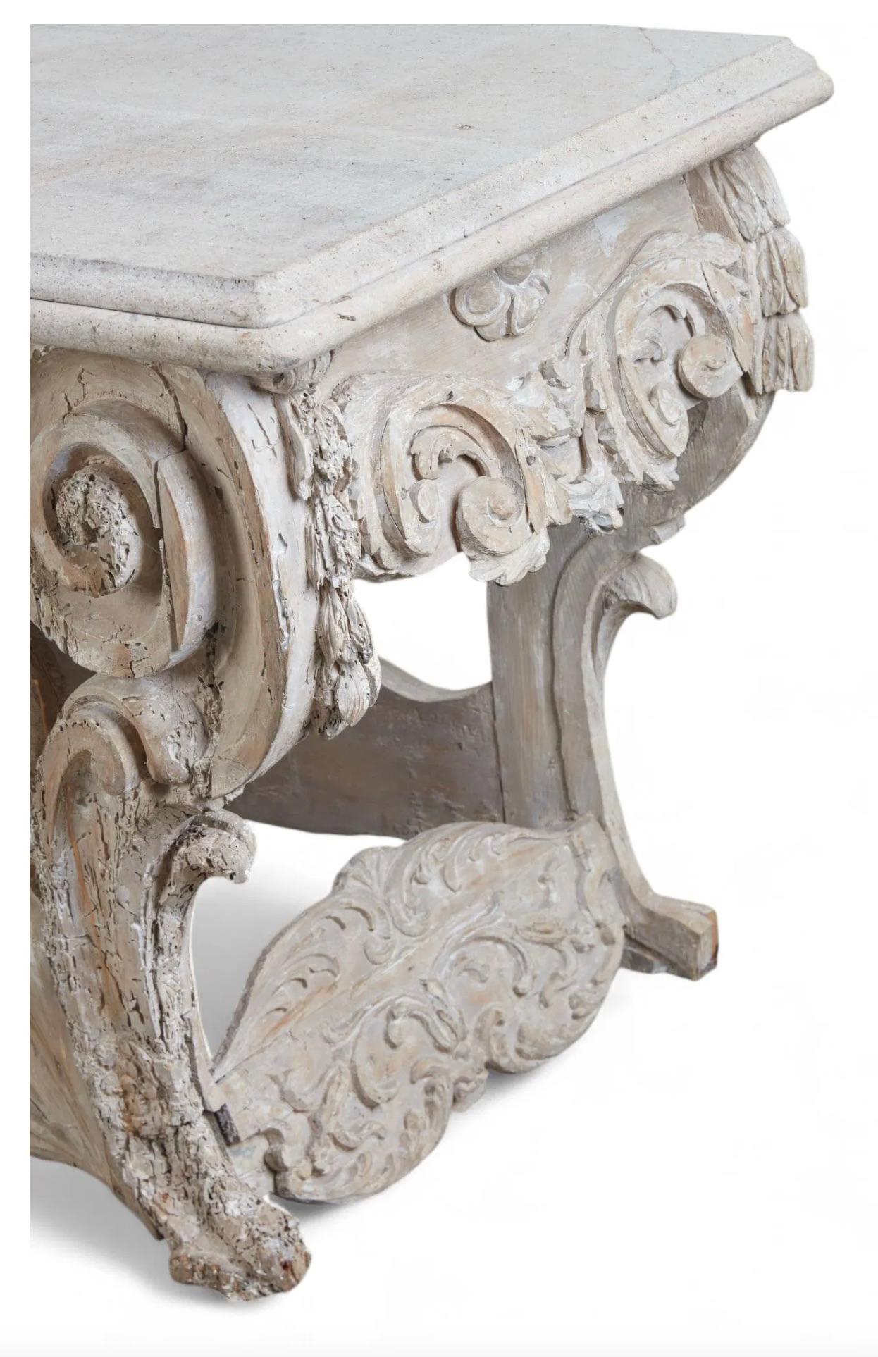 George II Console Table In Good Condition For Sale In Dallas, TX