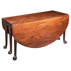 18th Century George II Drop-Leaf Dining Table