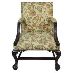 George II Cuban Mahogany Gainsborough Chair, c. 1740