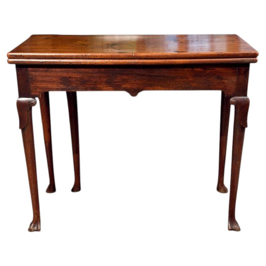 George II Game/Tea Table For Sale