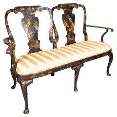 Divano con schienale in giapano George I