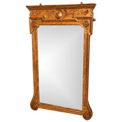 George II Gilt Wall Mirror