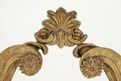 George II Gilt Walnut Mirror