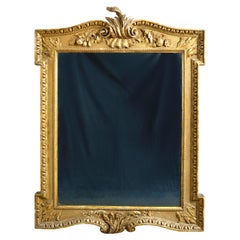 Espejo de madera dorada Jorge II